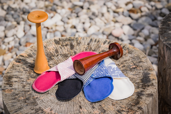 WOLLKE Binden 4er-Set Menstruationsheld:in – Bild 2